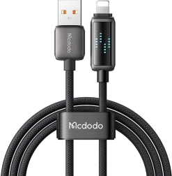 Kabel USB-A na Lightning Mcdodo z wyświetlaczem LED 1,2 m
