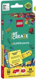 LEGO Recreate karty wyzwań SUPERSzkoła – kreatywne wyzwania konstrukcyjne dla dzieci 6+