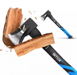 Lekka uniwersalna siekiera z gumowym uchwytem 1000 g