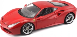 Metalowy model auta Ferrari 488 GTB 1:18 od Bburago