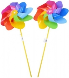 Wiatraczek tęcza – kolorowa dekoracja ogrodowa