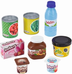 Zestaw artykułów spożywczych w siatce