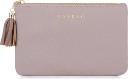 Kosmetyczna kosmetyczka Day z prawdziwej skóry w kolorze mokka