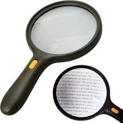 Ręczna lupa z oświetleniem