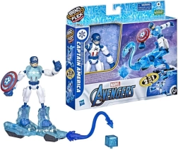 Avengers Bend and Flex figurki akcji z transformowalnym pojazdem 15 cm