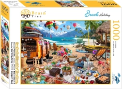 Puzzle BRAIN TREE wakacje na plaży – 1000 elementów