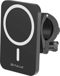 Puluz magnetyczny uchwyt na telefon i ładowarkę (czarny)