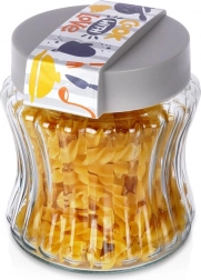 Szklany pojemnik na sypkie produkty 900 ml