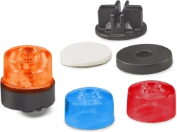Bruder obrotowy sygnalizator z różnokolorowymi osłonami