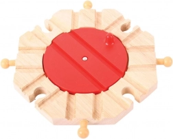 Obrotnica z 8 wyjazdami Bigjigs Rail