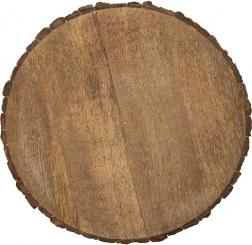 Drewniana deska i taca do serwowania z mango 39 cm