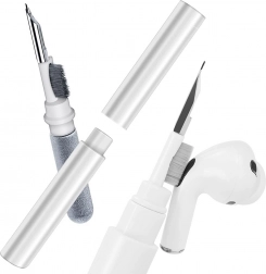 czyścik do słuchawek i elektroniki z potrójnymi końcówkami