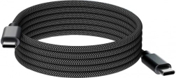Choetech magnetyczny kabel USB‑C do USB‑C 240 W PD, 1,2 m, czarny