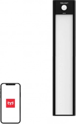 Czujnikowe światło LED do szafy Yeelight 20 cm, czarne, 4000 K