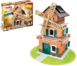 Zestaw Konstrukcyjny Teifoc Młyn z napędem solarnym