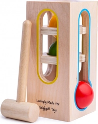 Drewniana wieża do wbijania Bigjigs