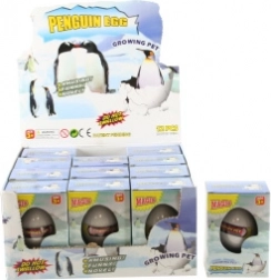 Jajko z rosnącym pingwinem do wody