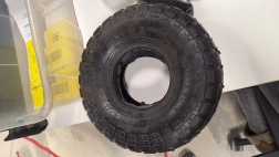 Sunwaal wózek GC1 GC2 – opona z dętką