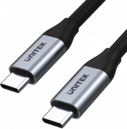 kabel usb‑c do usb‑c 1 m, 10 gbps, 4k 60 hz, power delivery 100 w