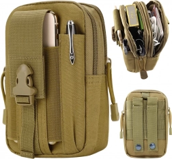 Taktyczna kabura na pas MOLLE – wodoodporna, wielofunkcyjna