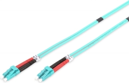 Patchcord światłowodowy LC–LC MM OM3 duplex LSOH 2 m DIGITUS