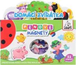 Piankowe magnesy zwierzęta domowe
