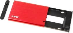 ibox hd-05 2,5" zewnętrzna obudowa usb 3.1 gen 1 – czerwona