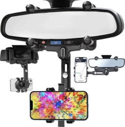 Obrotowy uchwyt na telefon do lusterka wstecznego XTROBB