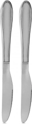 Zestaw stołowych noży ze stali nierdzewnej Conic, 2 szt.
