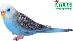 Figurka papuga falista 7,5 cm