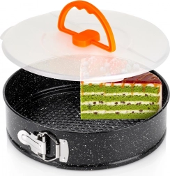 Tortownica z odpinanym brzegiem i pokrywką 26 cm