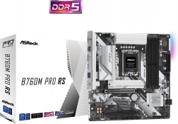 asrock b760m pro rs (s1700, ddr5, dp/hdmi, matx) płyta główna