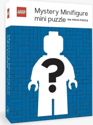 Puzzle LEGO tajemnicza minifigurka 126 elementów – Niebieska