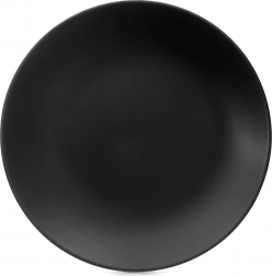 Ceramiczny talerz deserowy czarny 20,5 cm