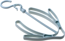 Stojak na suszenie butów - niebieski