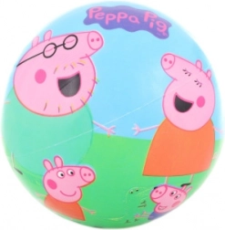 Kolorowa nadmuchiwana piłka Świnka Peppa 22 cm