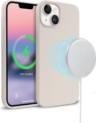 Magnetyczne etui na iPhone 14/13 MagSafe w kamiennym beżu