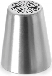Rosyjska cukiernicza tylka ze stali nierdzewnej – kwiat