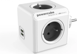 Rozgałęziacz gniazdek PowerCube Original USB, szary