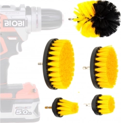 Wielofunkcyjne nasadki na wiertarkę do czyszczenia, zestaw 5 sztuk