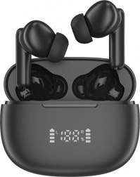 bezprzewodowe słuchawki TWS AUDEEO Navigator z wyświetlaczem LED