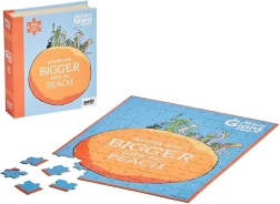 Petit Collage puzzle Jakub i olbrzymia brzoskwinia – 100 elementów