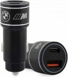 20W PD-QC 3.0 szybka ładowarka samochodowa czarna