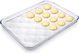 Szklana żaroodporna misa 33,5 × 24,5 × 2 cm