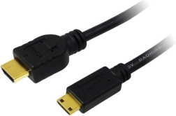Kabel HDMI - Mini HDMI 1,5 m pozłacany