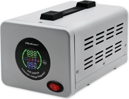 Automatyczny stabilizator napięcia 2000 VA Qoltec z wyświetlaczem LCD