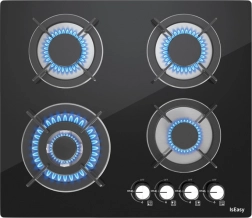 Szklana gazowa płyta grzejna ISEASY 60 cm