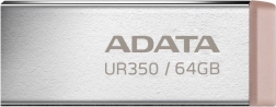 Pamięć USB ADATA UR350 64GB USB 3.2 brązowy metal