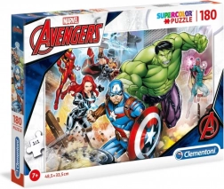 Puzzle 180 elementów Supercolor – MARVEL AVENGERS