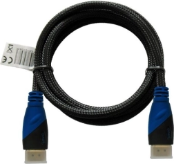 Kabel HDMI 2 m o wysokiej prędkości, z ethernetem i 3D